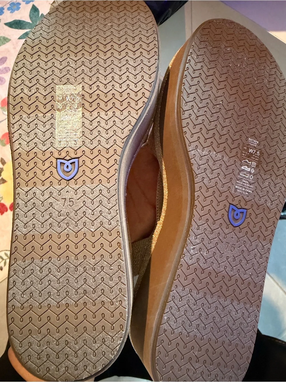 Rothys elegant metallic